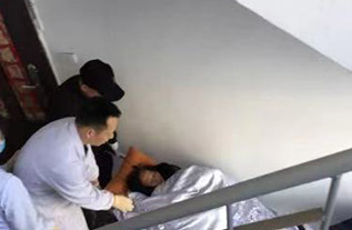 白玉县病人院后返乡
